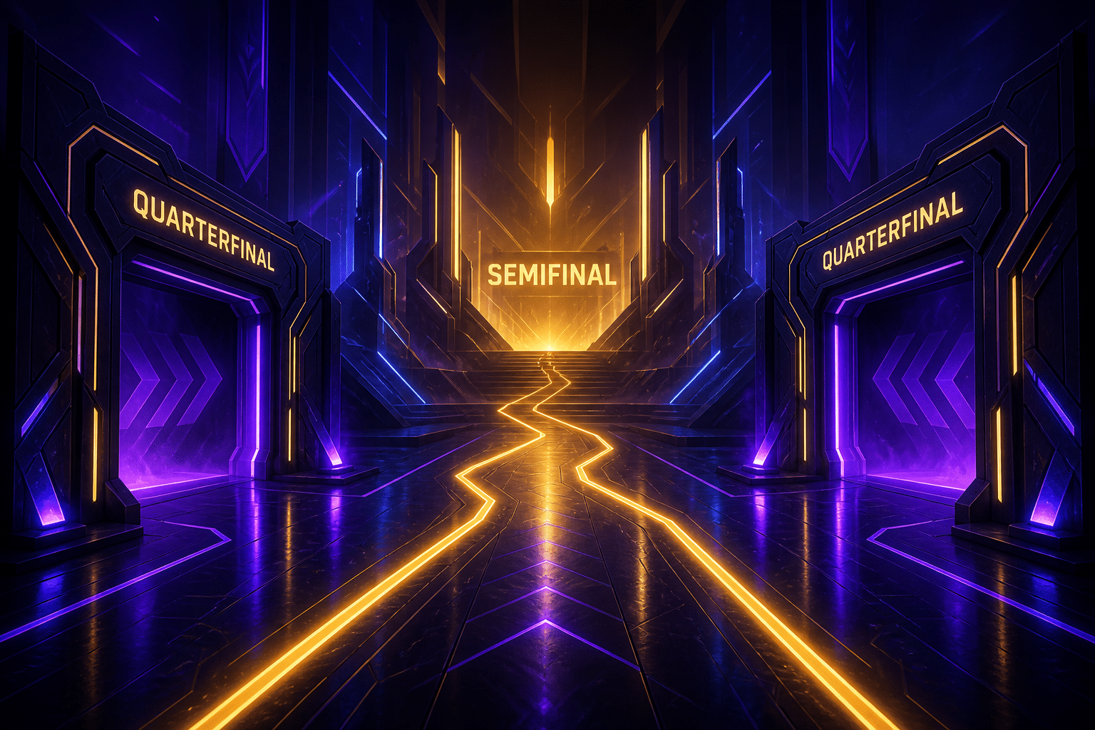 MSC Playoff Day 1 semifinal route