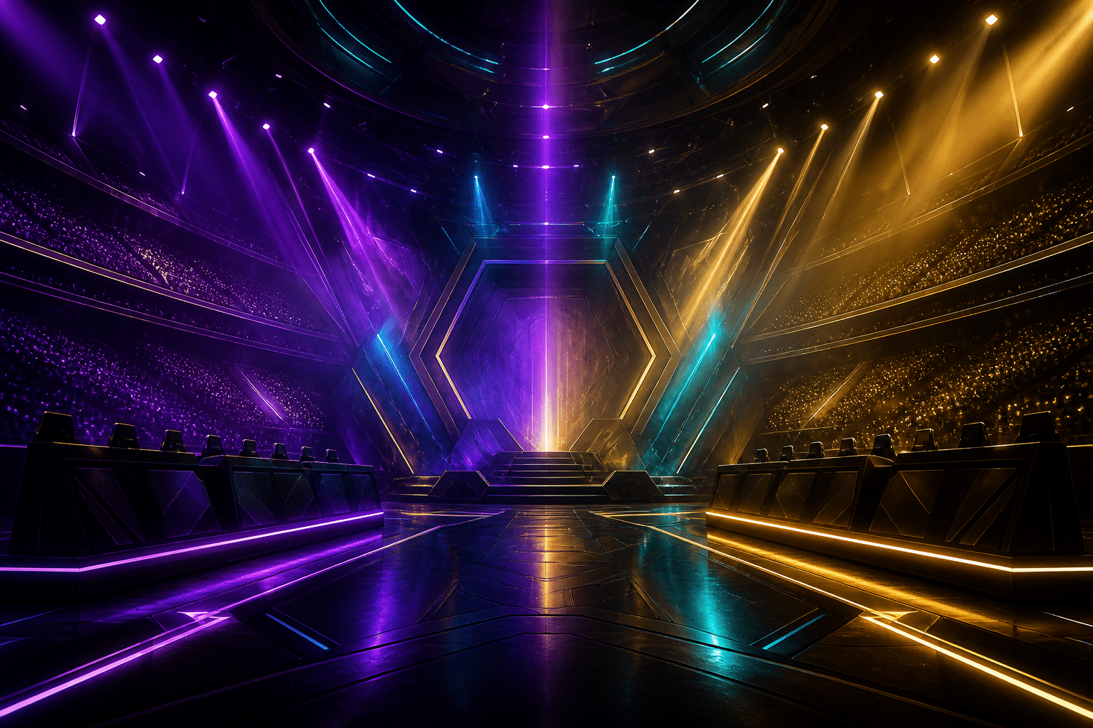 Geek vs EVOS week 2 arena abstract