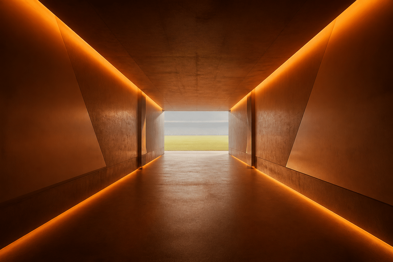 home venue corridor warm